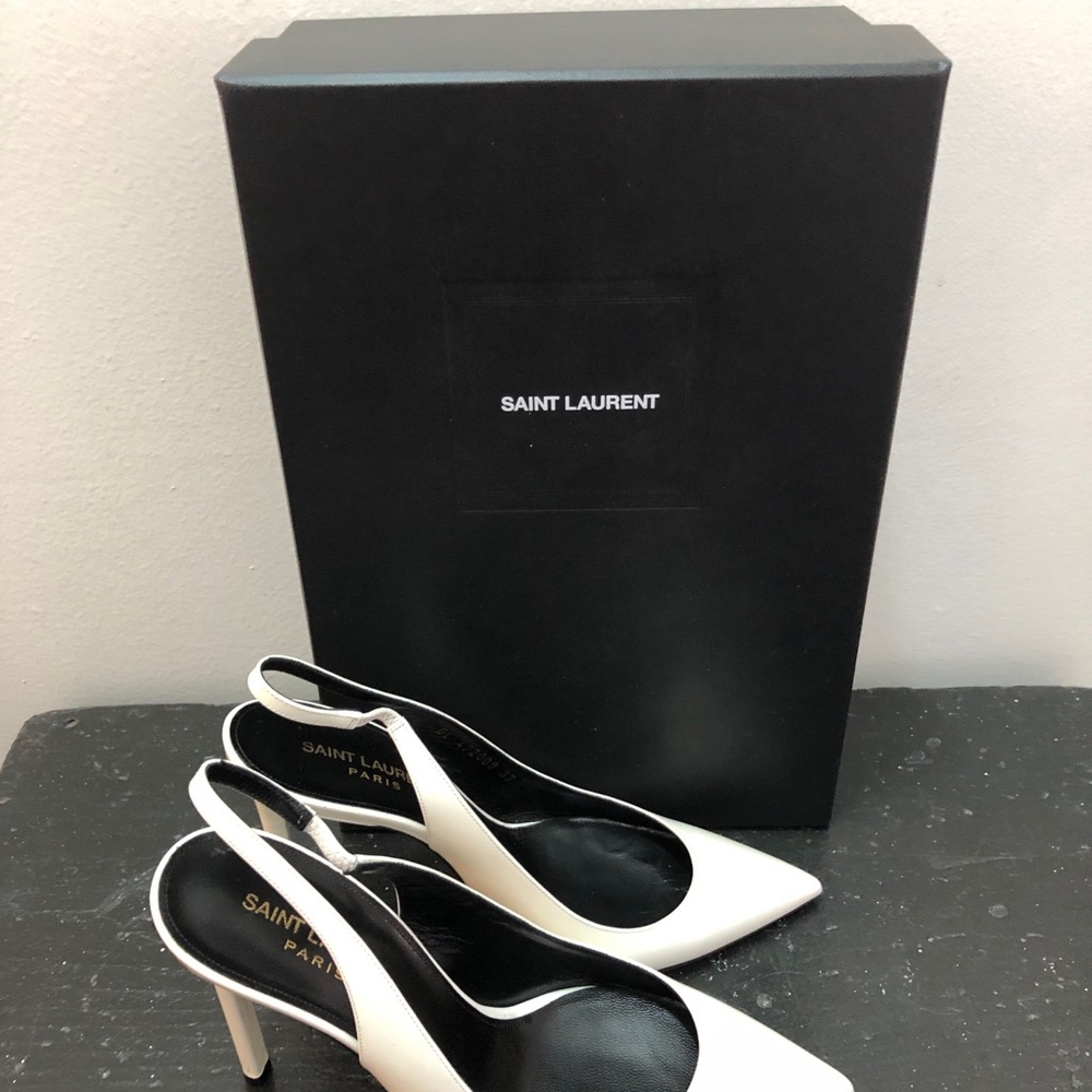 Ysl Anja 105 slingback